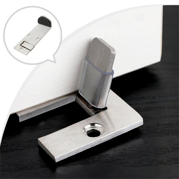 Stainless steel door stopper—— No punching required！