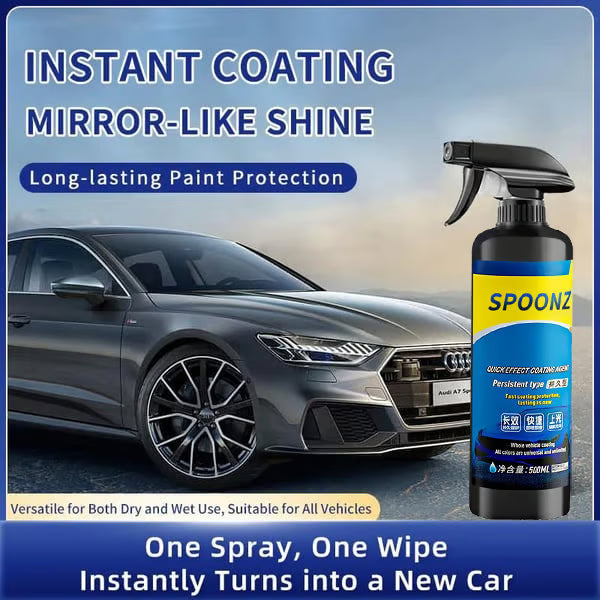 🚨Hot Sale- 37% OFF - 💥Premium Car Quick - Acting Coating Agent Spray