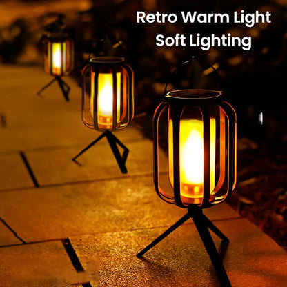 🔥Solar Lantern Outdoor Light with 4 Modes