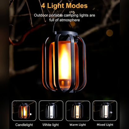 🔥Solar Lantern Outdoor Light with 4 Modes