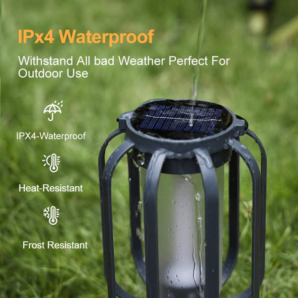🔥Solar Lantern Outdoor Light with 4 Modes