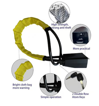 🚗Bilrattlås Säkerhetsbälteslås Stöldskyddsanordning