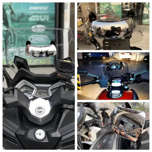 180° motorcykelsäkerhetsspegel